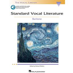 Vocals Standard Vocal Literature Baritone Online Access Included