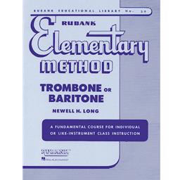 Trombone - Baritone Rubank Elementary Method