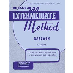 Bassoon Rubank Intermedate Method