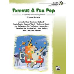 Piano Famous & Fun Pop Book 5