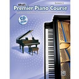 Alfred's Premier Piano Course Lesson 3 CD Included