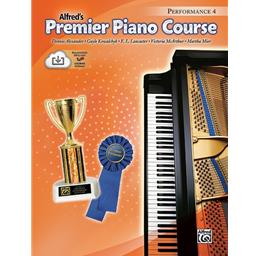 Alfred's Premier Piano Course Performance 4 Online Access Included