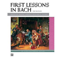 Piano Bach First Lessons