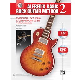 Guitar Alfred's Basic Rock Guitar Method 2 CD & DVD Included