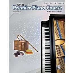 Alfred's Premier Piano Course Jazz, Rags & Blues 6