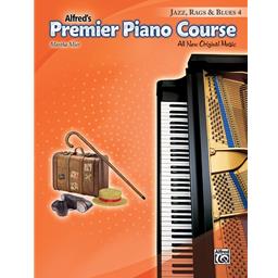 Alfred's Premier Piano Course Jazz, Rags & Blues 4