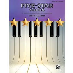 Piano Alexander Five-Star Solos Book 3 Solo Piano