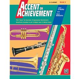 Clarinet Accent On Achievement Book 3