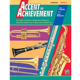 Trombone Accent On Achievement Book 3