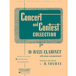 Bass Clarinet Rubank Concert and Contest Solos