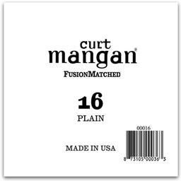Curt Mangan Plain Single .016