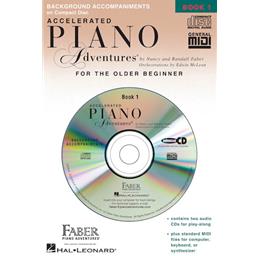 Accelerated Piano Adventures For The Older Beginner Book 1 Background Accompaniment CD