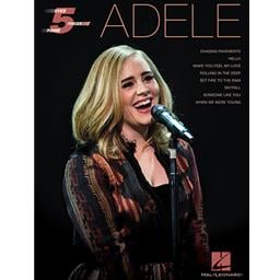 Piano Adele 5 Finger Songbook