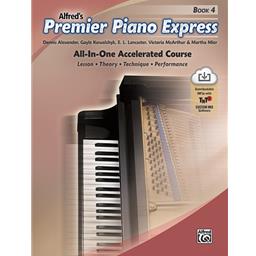 Alfred's Premier Piano Express All-In-One Accelerated Course Book 4