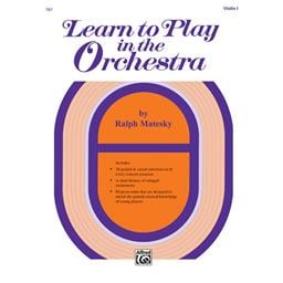 Violin 1 Learn to Play in the Orchestra Book 1