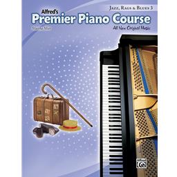 Alfred's Premier Piano Course Jazz, Rags & Blues 3