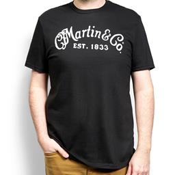 Martin Basic Logo T Shirt Black XL