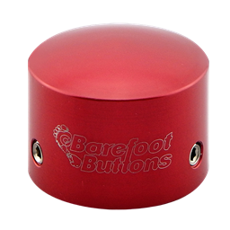 Barefoot Button Switch Cover V1 Tallboy  Red