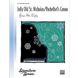 Piano Tingley Jolly Old St. Nicholas - Pachelbel's Canon Solo Piano