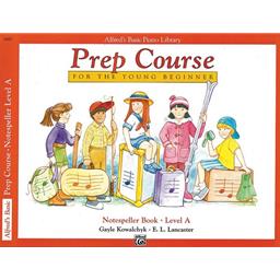 Piano Prep Course For The Young Beginner Notespeller Book Level A