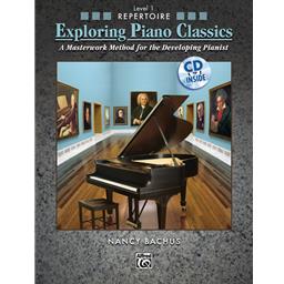 Piano Exploring Piano Classics Repertoire Level 1 CD Included