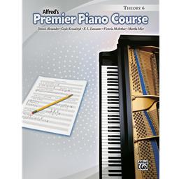 Alfred's Premier Piano Course Theory 6