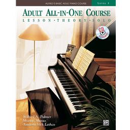 Piano Adult All-In-One Course Level 3 CD Enclosed