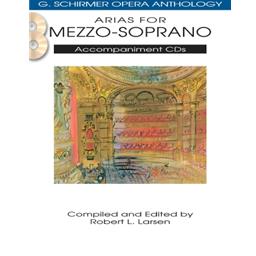 Vocals Arias For Mezzo-Soprano Accompaniment CD's