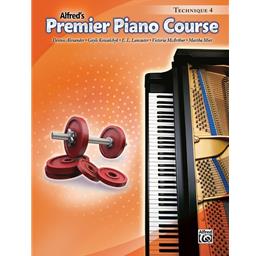 Alfred's Premier Piano Course Technique 4