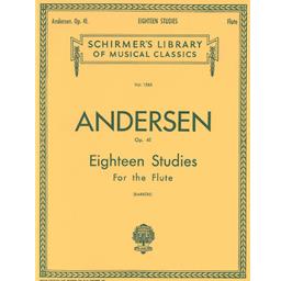 Flute Anderson Eighteen Studies Op. 41