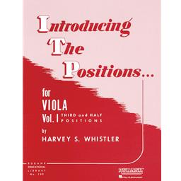 Viola Introducing the Positions Volume 1