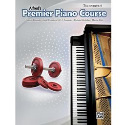 Alfred's Premier Piano Course Technique 6