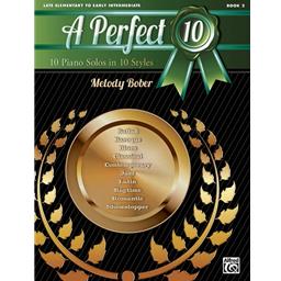 Piano Melody Bober A Perfect 10 Book 2 Solo Piano