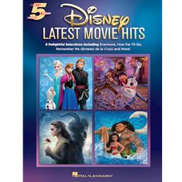 Piano Disney Latest Movie Hits 5 Finger Collection