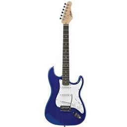 Austin "S" Style Guitar, Blue