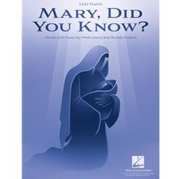 Piano Mary Did You Know? Easy Piano