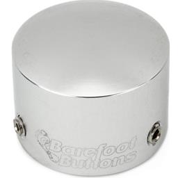 Barefoot Button V1 Tallboy Mini Footswitch Cap - Silver