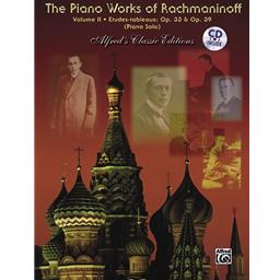 Piano Rachmaninoff Piano Works Volume 2 CD Included