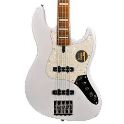 Sire Marcus Miller V8 4-String Bass, Roasted Maple Fretboard, White Blonde