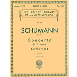 Piano Schumann Concerto in A Minor Duet