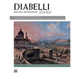 Piano Diabelli Eleven Sonatinas Op151 & Op168