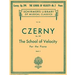 Piano Czerny The School of Velocity  Book 2