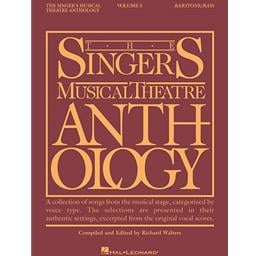 Vocals Singers Musical Theatre Anthology Volume 5 Baritone - Bass