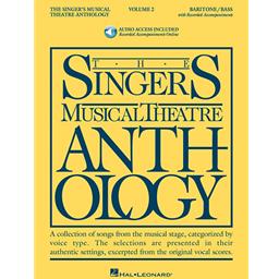 Vocals Singers Musical Theatre Anthology Volume 2 Baritone - Bass