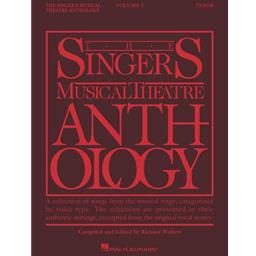 Vocals Singers Musical Theatre Anthology Volume 1 Tenor