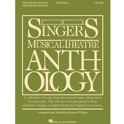 Vocals Singers Musical Theatre Anthology Volume 3 Tenor