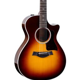 Taylor 412ce Grand Concert Acoustic-Electric Guitar Tobacco Sunburst