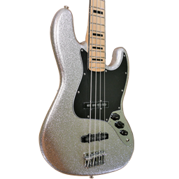 Fender Mikey Way Jazz Bass, Silver Sparkle