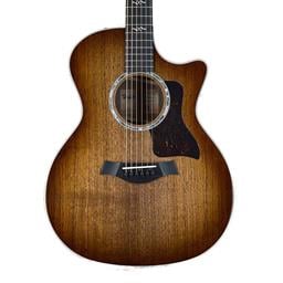 Taylor 424ce Walnut Special Edition Grand Auditorium Acoustic-Electric Guitar Shaded Edge Burst