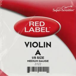 Red Label Violin A Single String 1/8 Medium